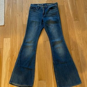 Madewell flea market flare Jeans 27 x 34
